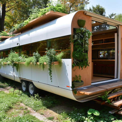               Eco-Friendly Mobile Classroom            